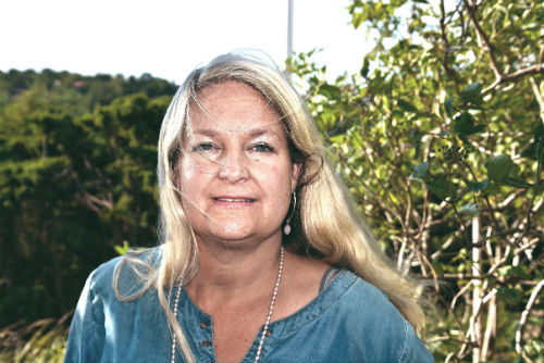 Anette Kruse, medlem i Riksförbundet för Social och Mental Hälsa, RSMH Hoppet i Säter